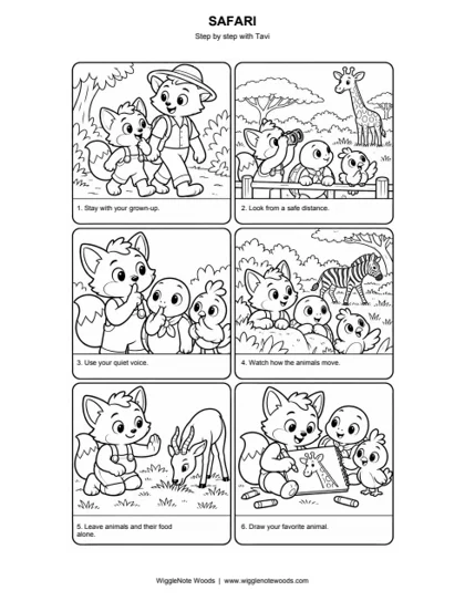 Safari — Step by step